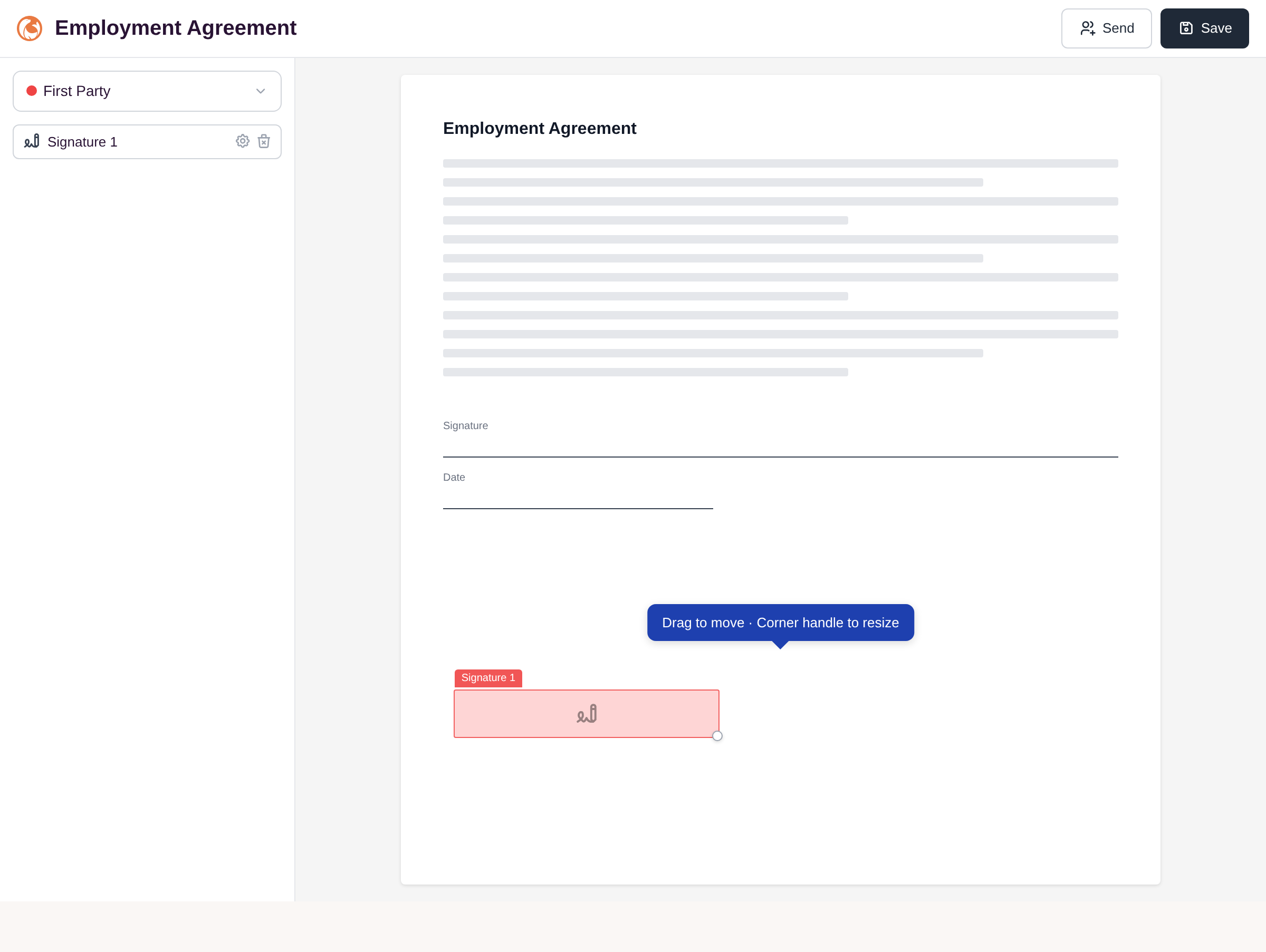 Add a signature field illustration