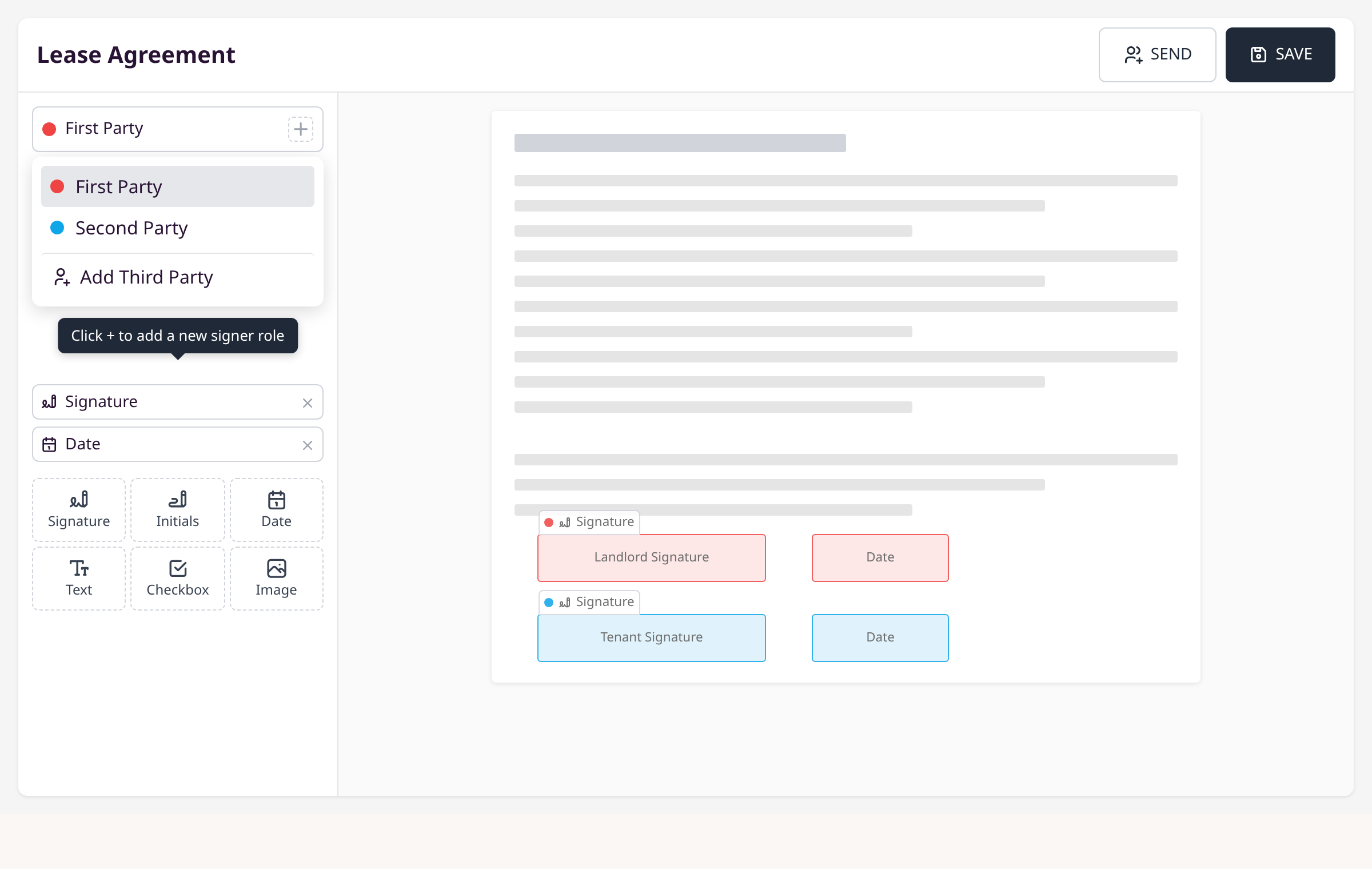 Open the template builder illustration