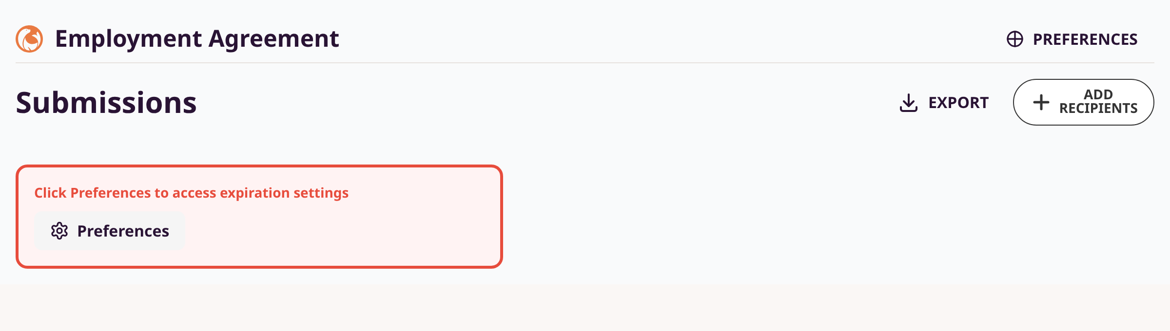 Open template preferences illustration