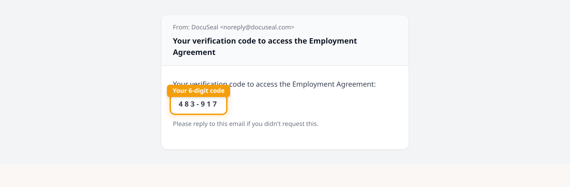 Find the code in your inbox illustration